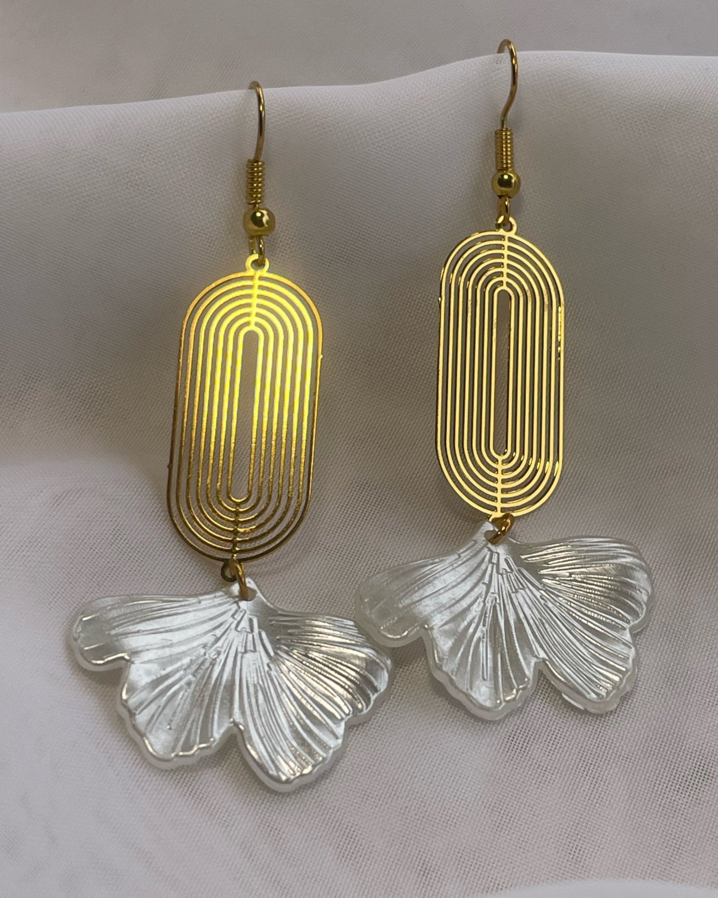 Boucles dโoreilles Plume