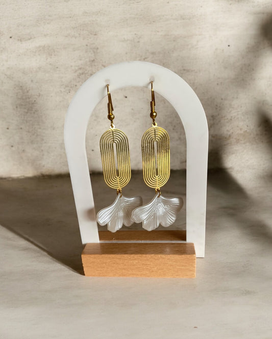 Boucles dโoreilles Plume