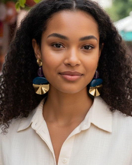 Boucles dโoreilles Coralie