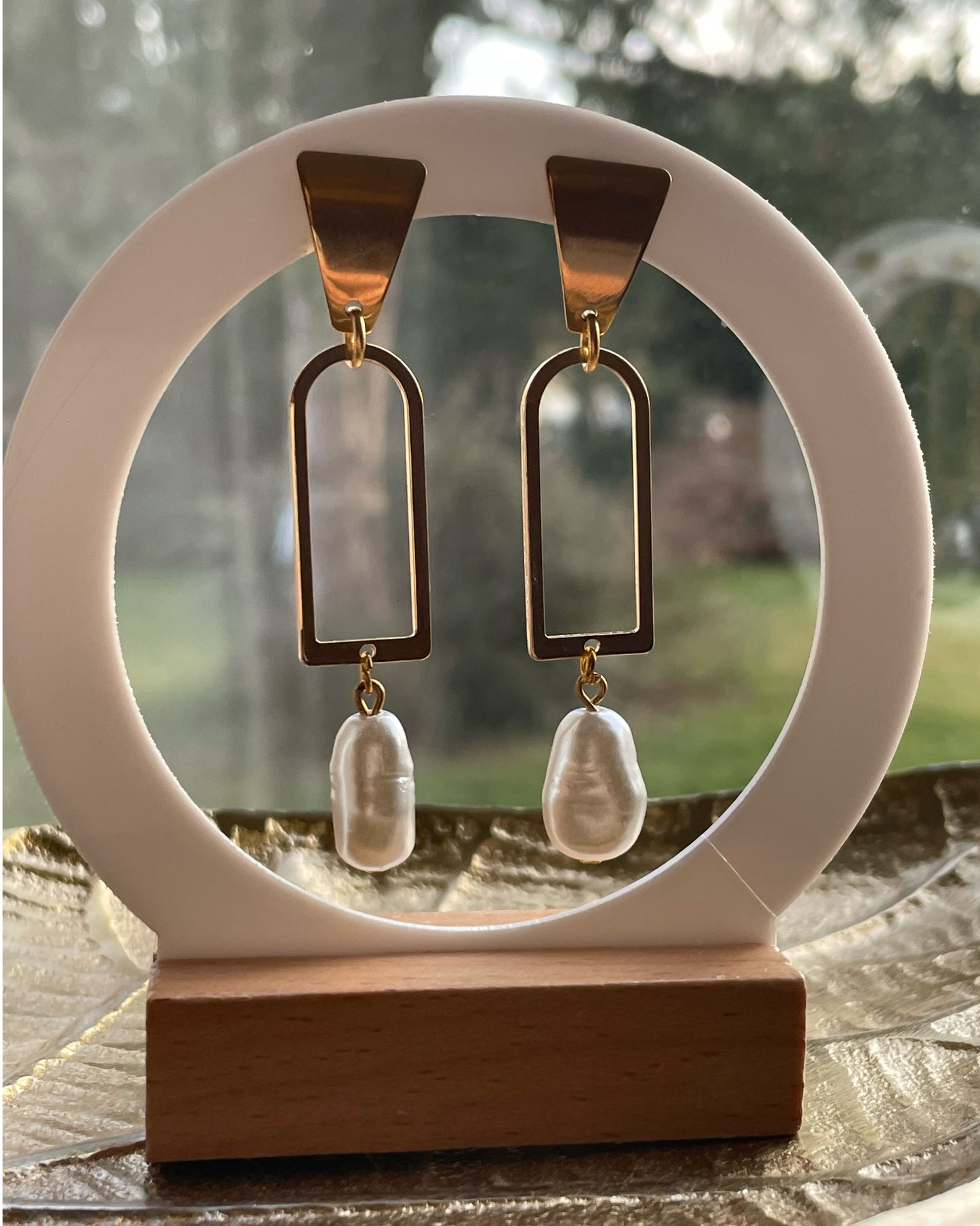 Boucles dโoreilles Perle