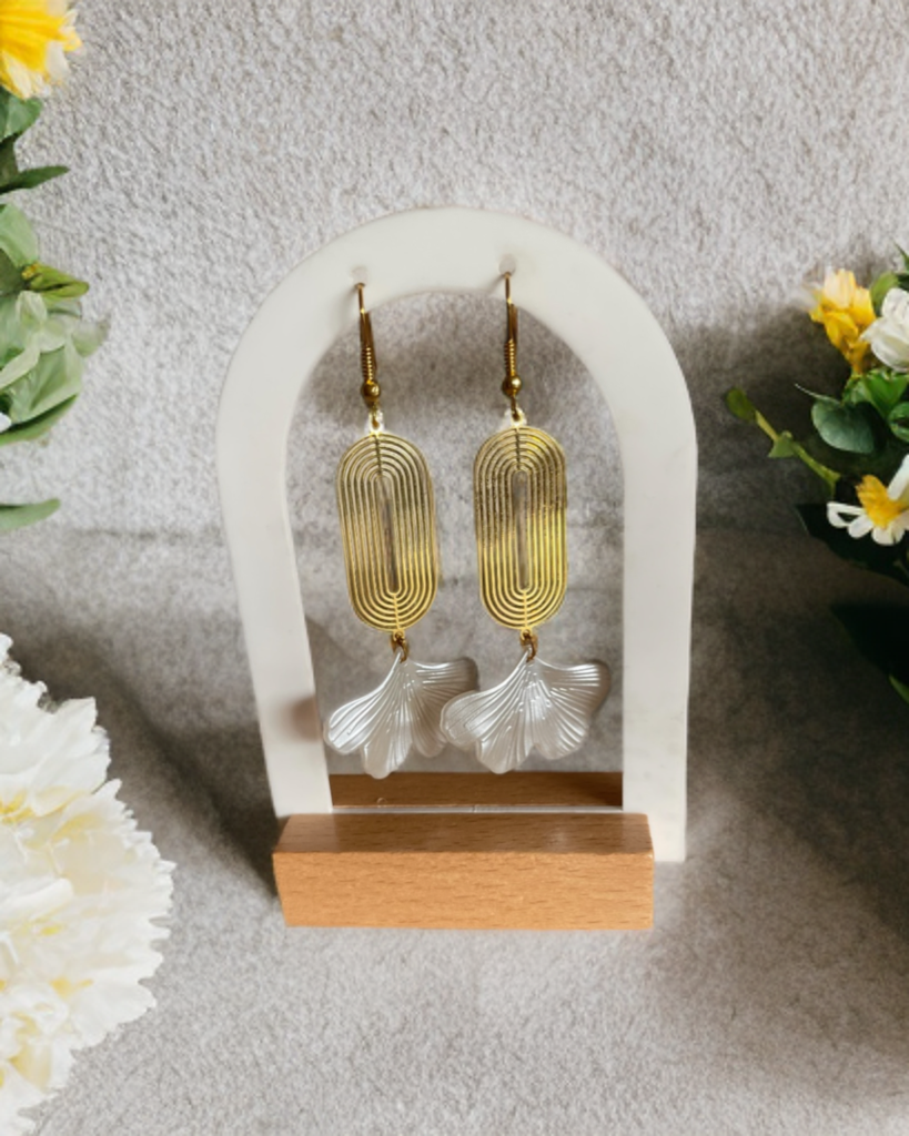 Boucles d’oreilles Plume